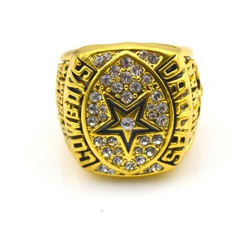 NFL Dallas Cowboys World Champions Gold Ring_3 - Click Image to Close